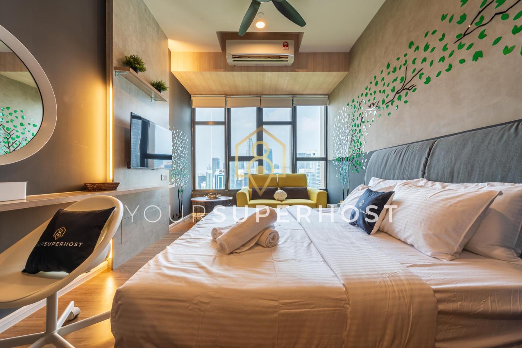Ceylonz Suites Nr Pavilion & Klcc By Yoursuperhost Куала-Лумпур Номер фото